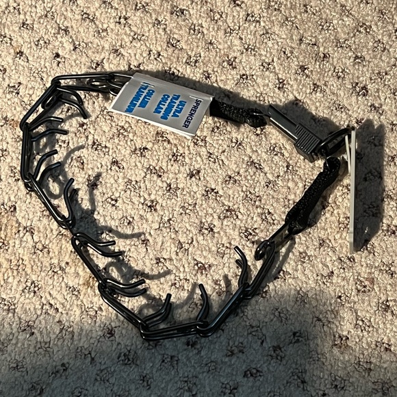 Herm Sprenger Ultra-Plus Training Dog Prong Collar with Cliclock